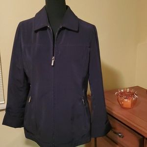 London Fog Towne Collection S black zip jacket
